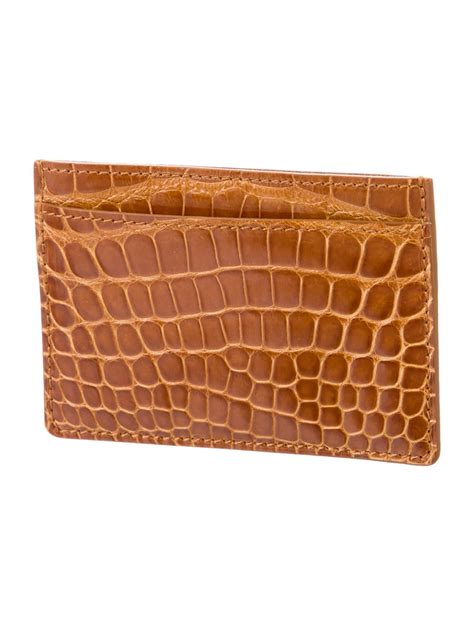 louis vuitton crocodile card holder|Louis Vuitton card holder.